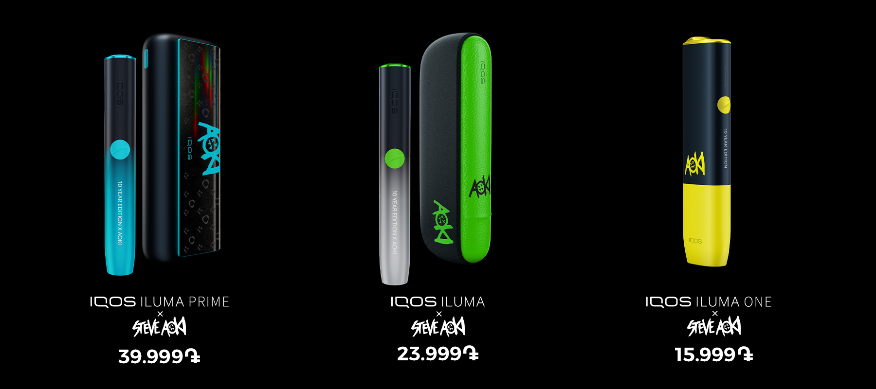 IQOS ILUMA x Steve Aoki 10 Year Edition 【公式通販】